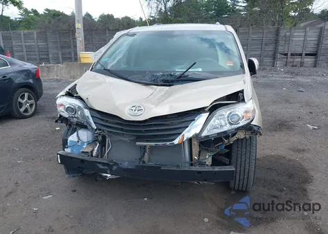 2013 Toyota Sienna Le 7 Passenger из США, поврежденный, VIN 5TDJK3DC4DS059494